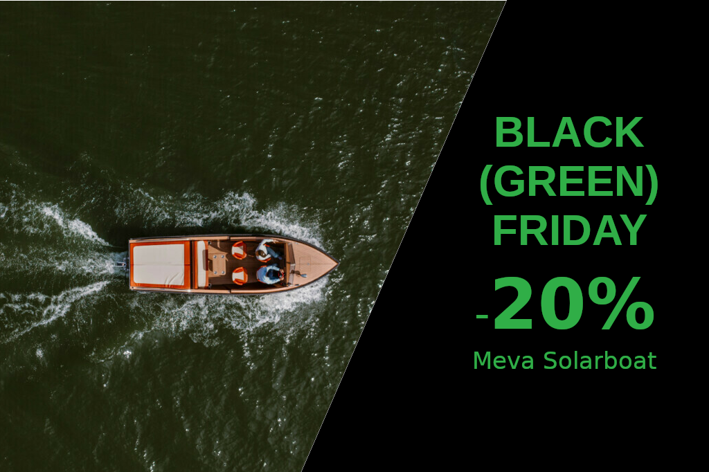 Black Friday 2023 - barco solar Meva -20%